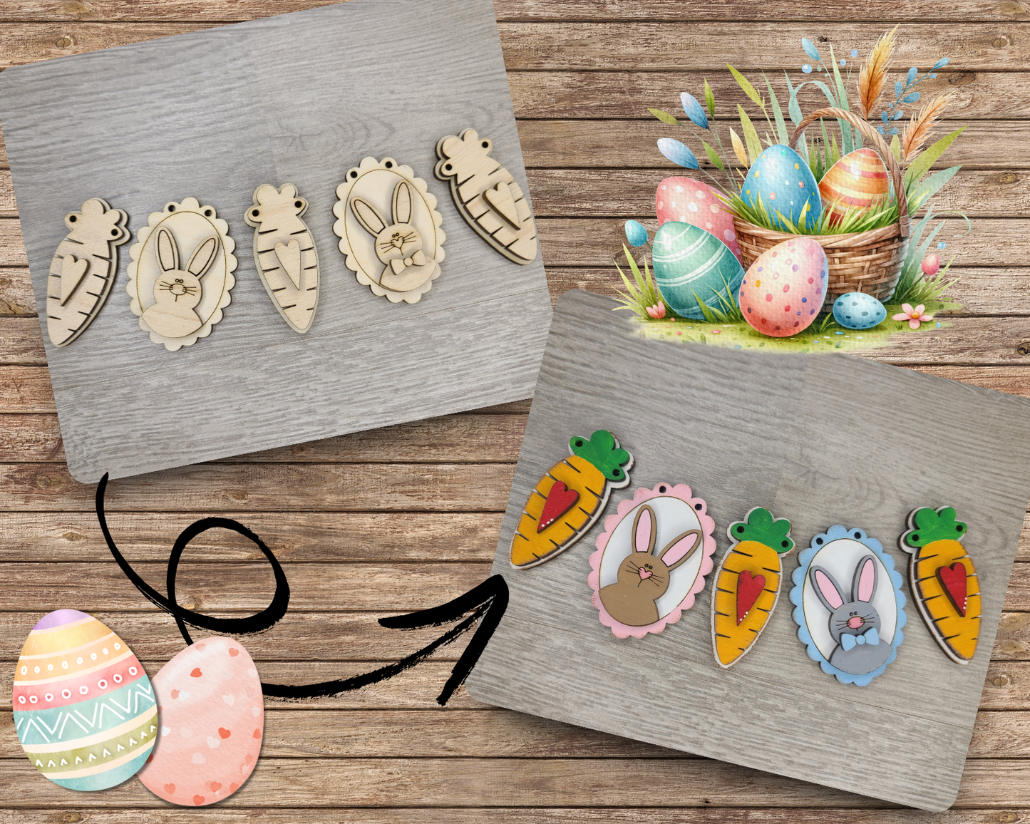Easter Bunting | #3623
