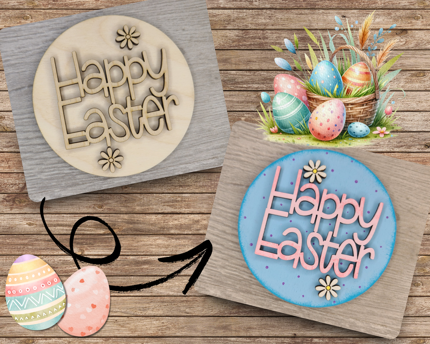 Happy Easter Round | #3611