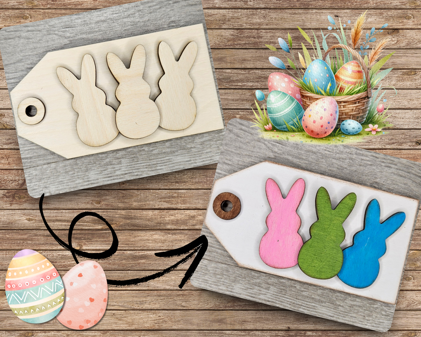 Peep Easter Tag | #3229