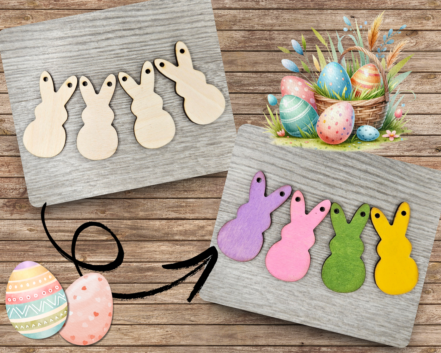 Peep Easter Bunting | #2790