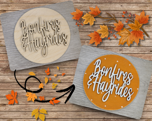 Bonfires & Hayrides | #3542