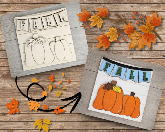 Fall Bunting Pumpkins | #4909