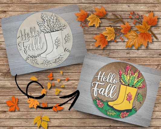 Hello Fall Colors | #5029