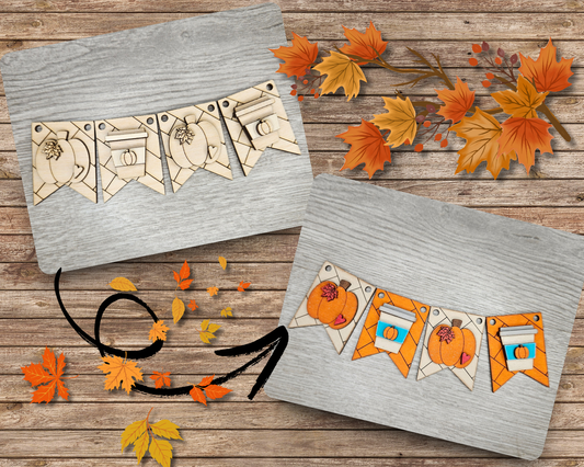 Fall Bunting | #4427