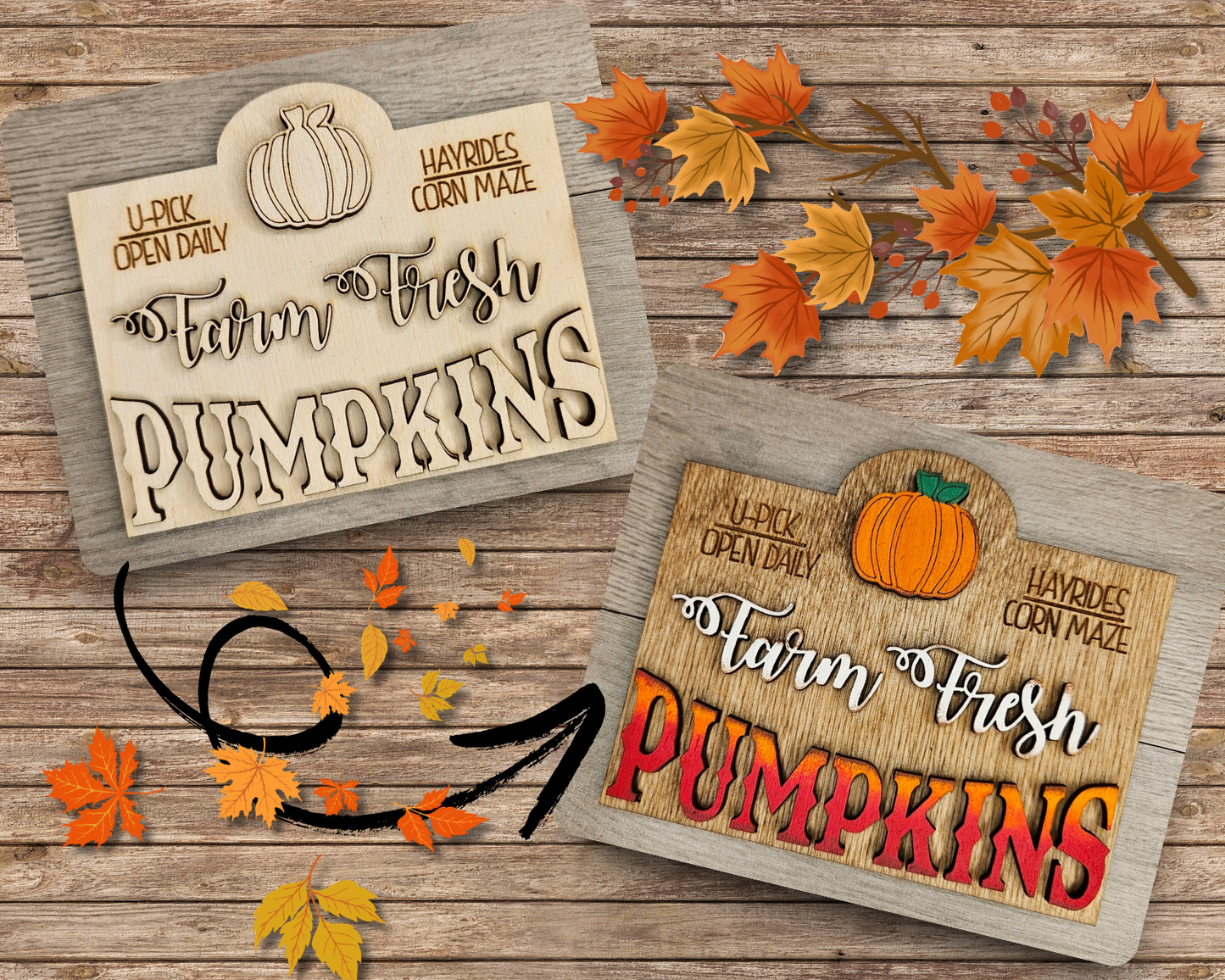 Pumpkin Patch Sign | #2960