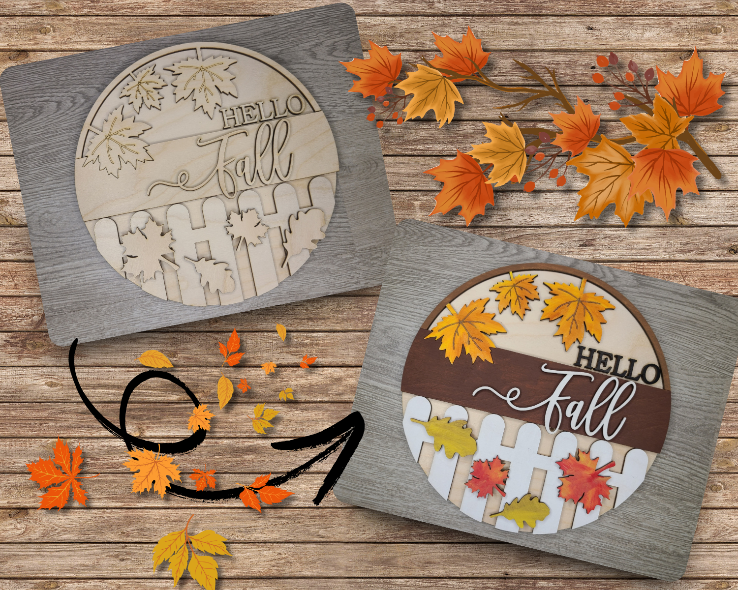 Hello Fall Sign | #3746 – Craft Kits 2 Go