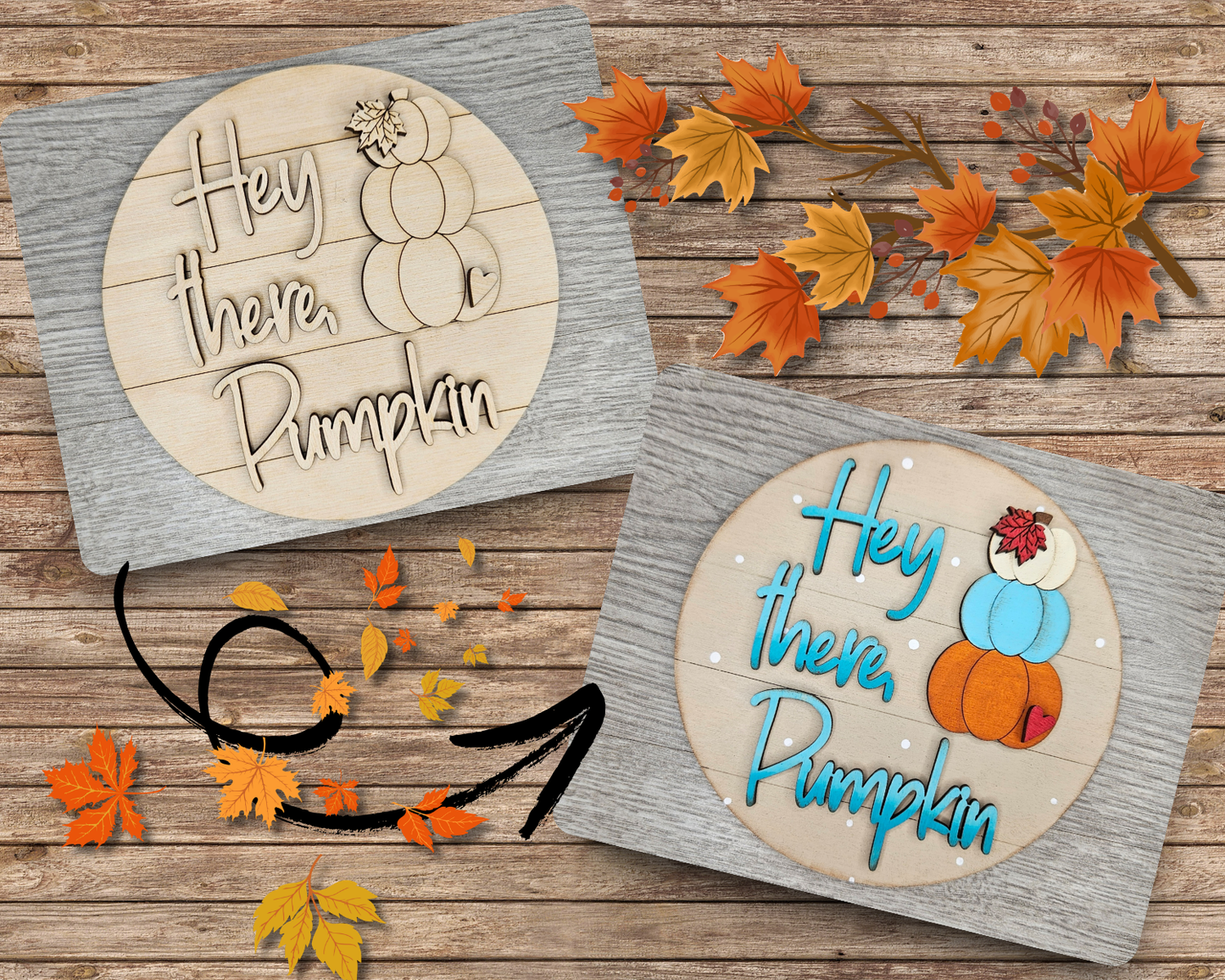 Hey There Pumpkin Sign | #4429