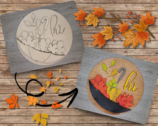 Hello Fall Sign | #2829