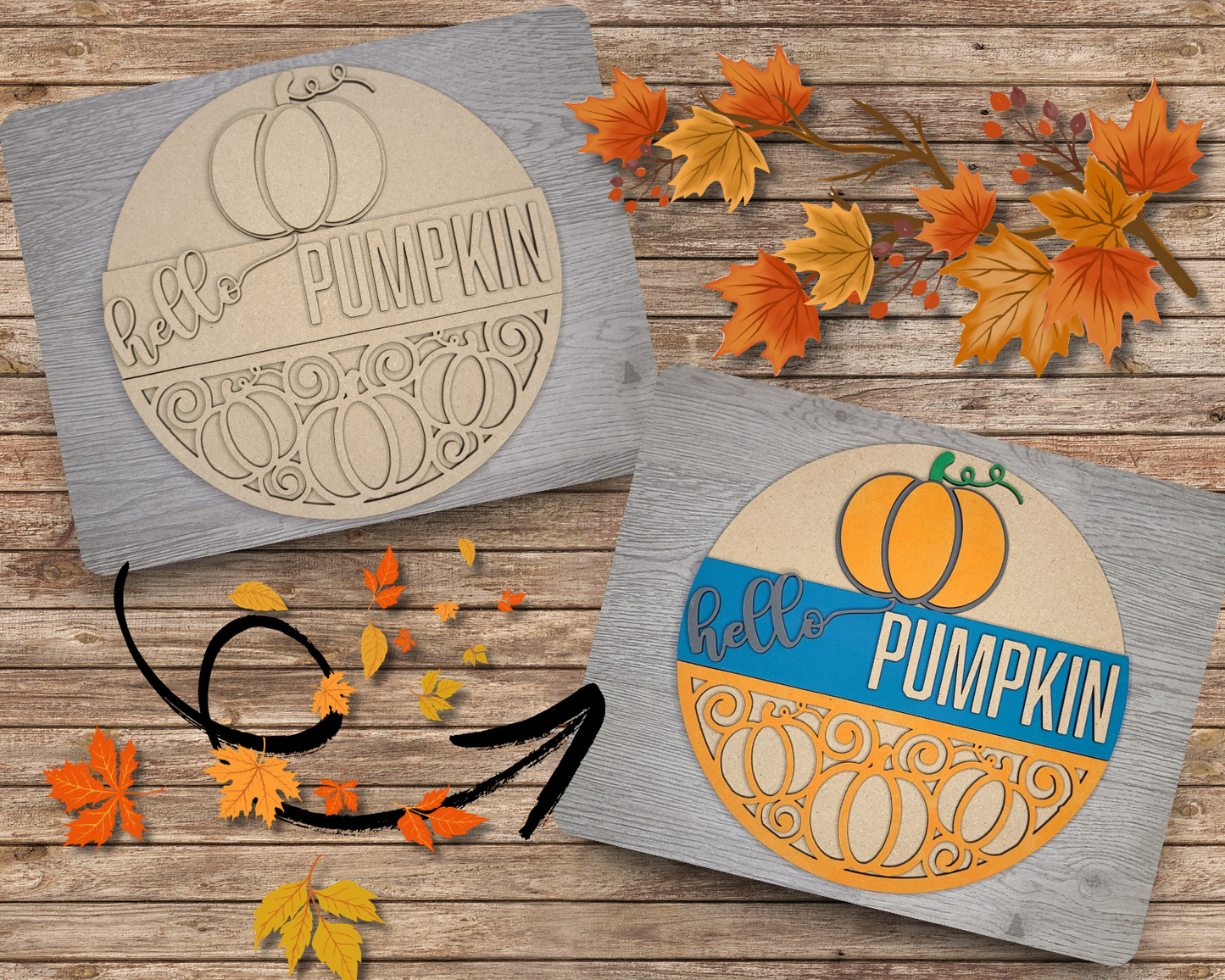 Hello Fall Sign | #3101
