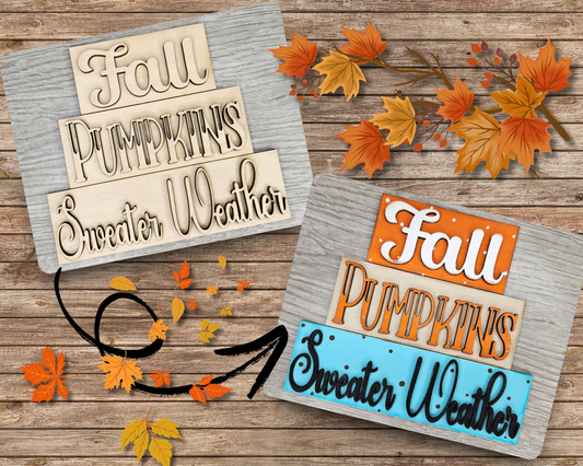 Fall Word Stacker | #4431