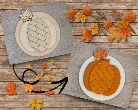 Fall Pumpkin Round | #3545