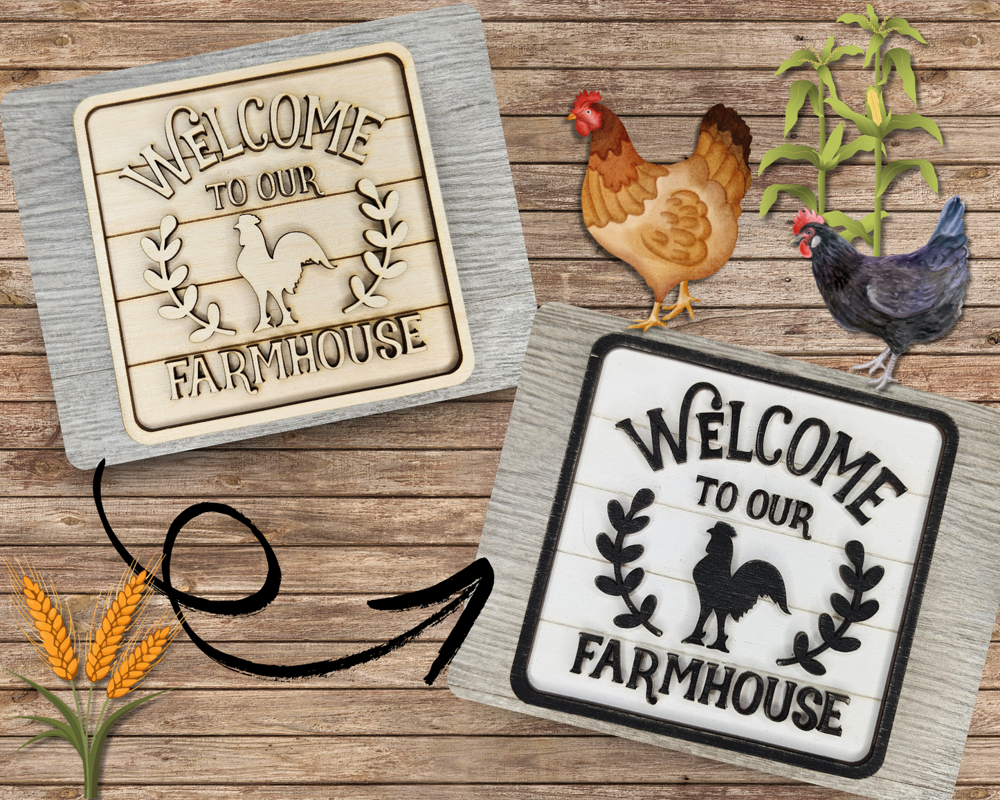 Welcome to our Farmhouse | #2656