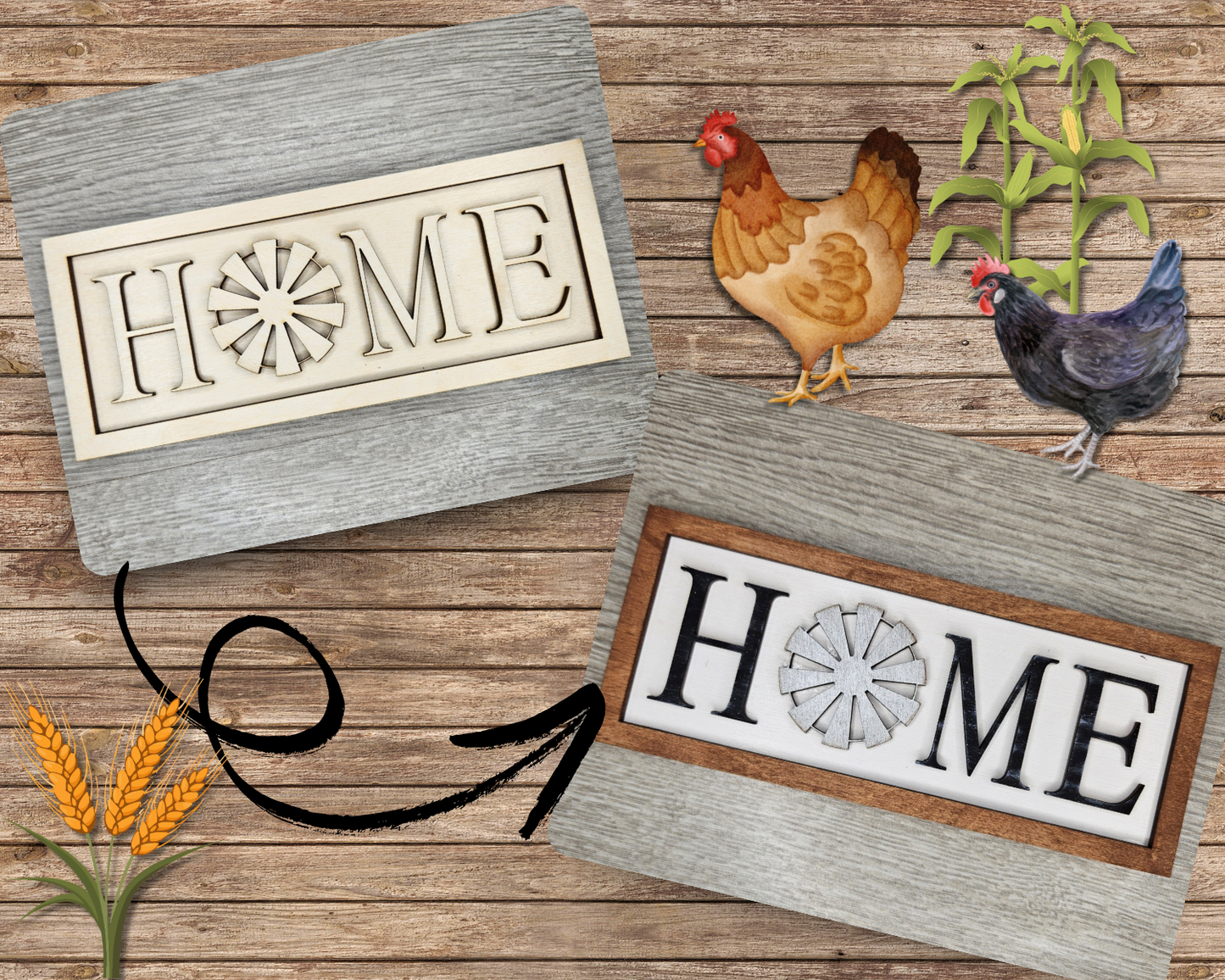 Farm Home Sign | #2280