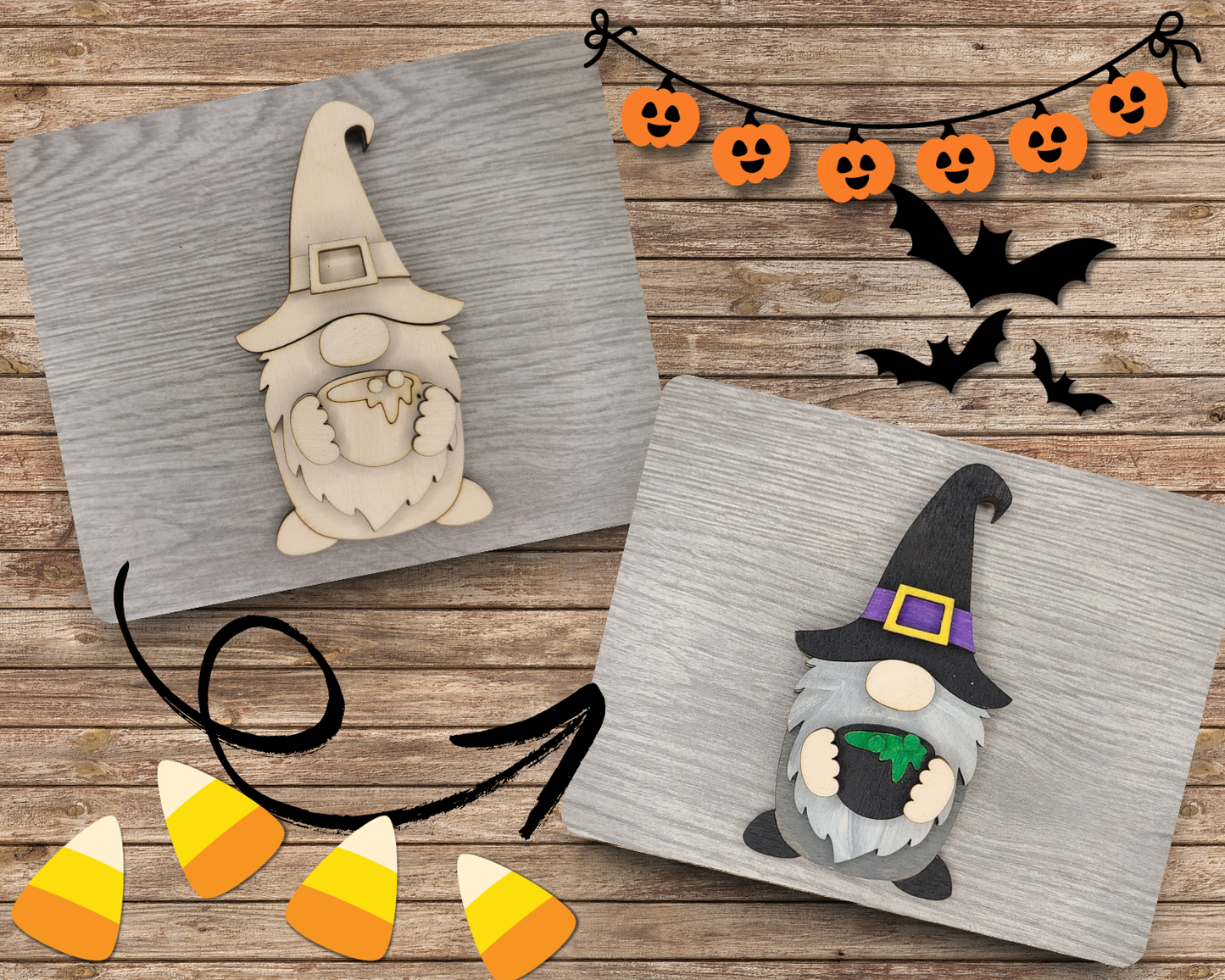 Witch Halloween Gnome | #3788