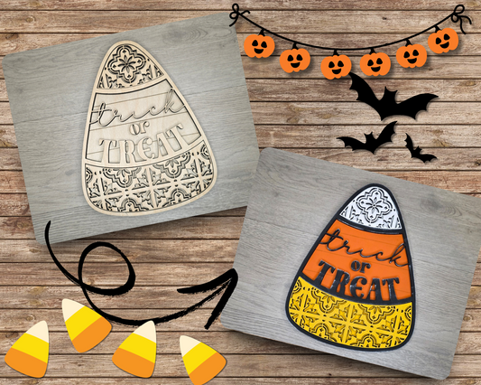 Ornate Candy Corn | #4414