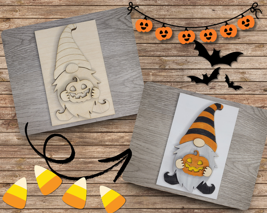 Pumpkin Halloween Gnome | #3274