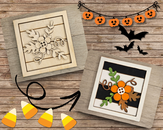 Halloween Flower Foliage | #4716