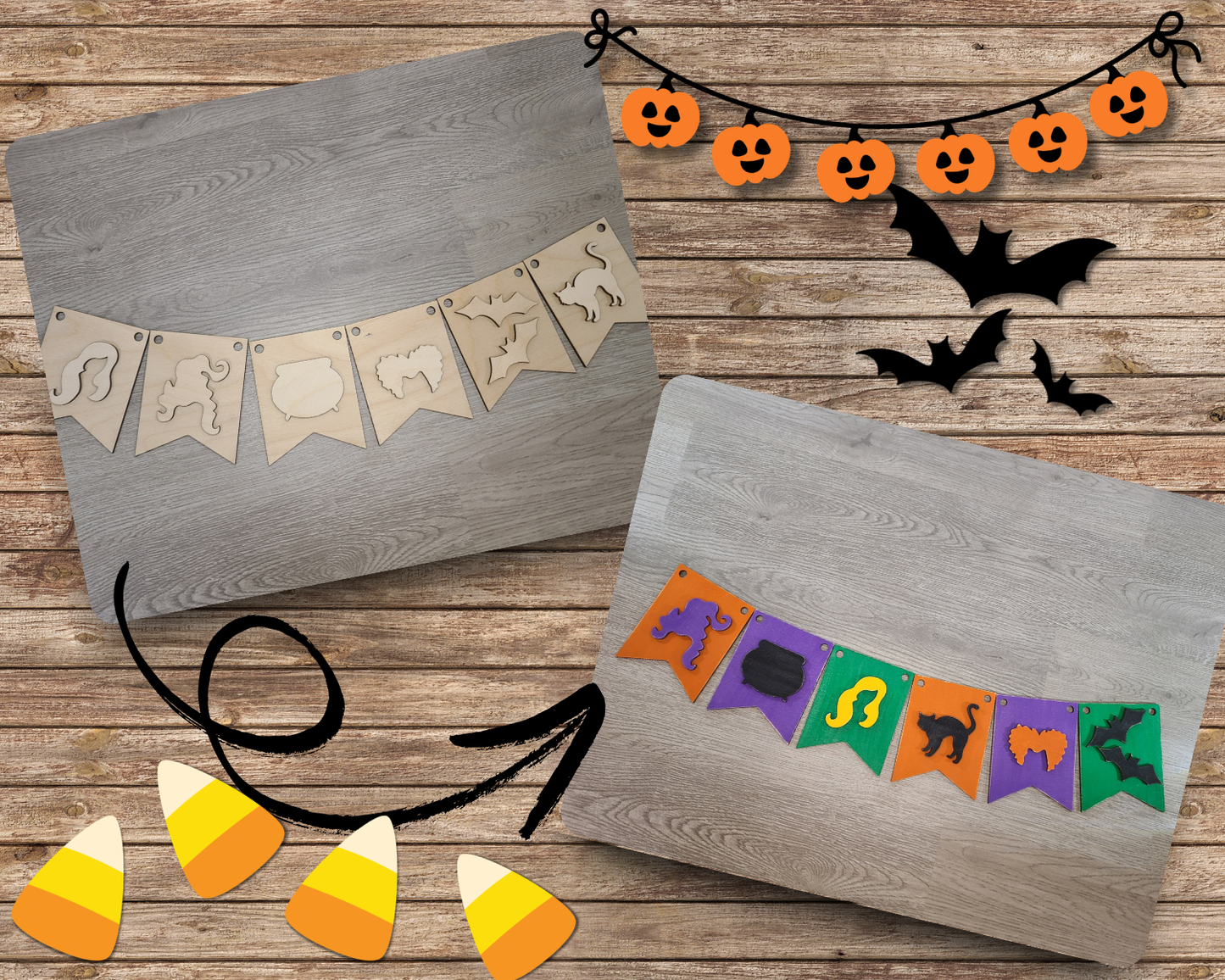 Hocus Pocus Bunting | #2289