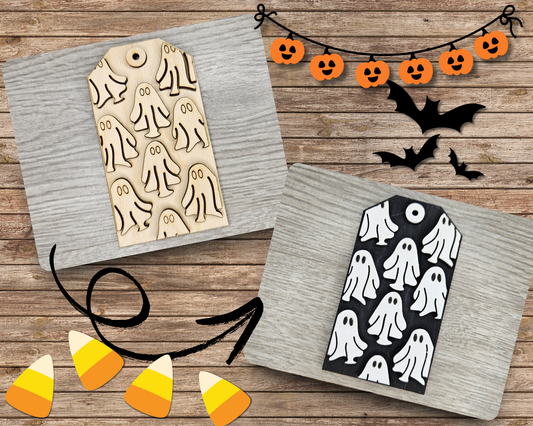Halloween Ghost Tag | #4437