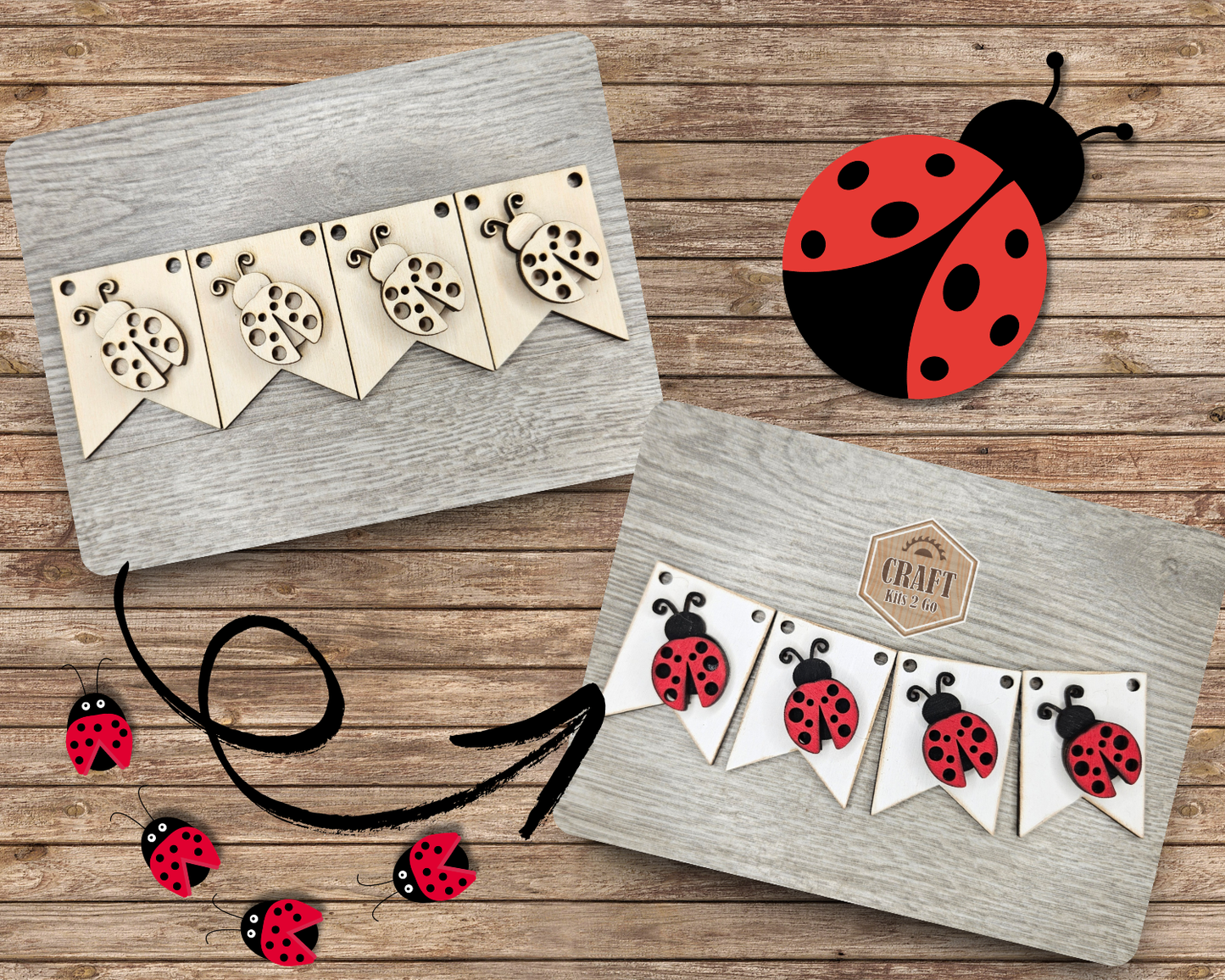 Lady Bug Bunting | #3807
