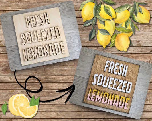 Fresh Squeezed Lemonade | #2542