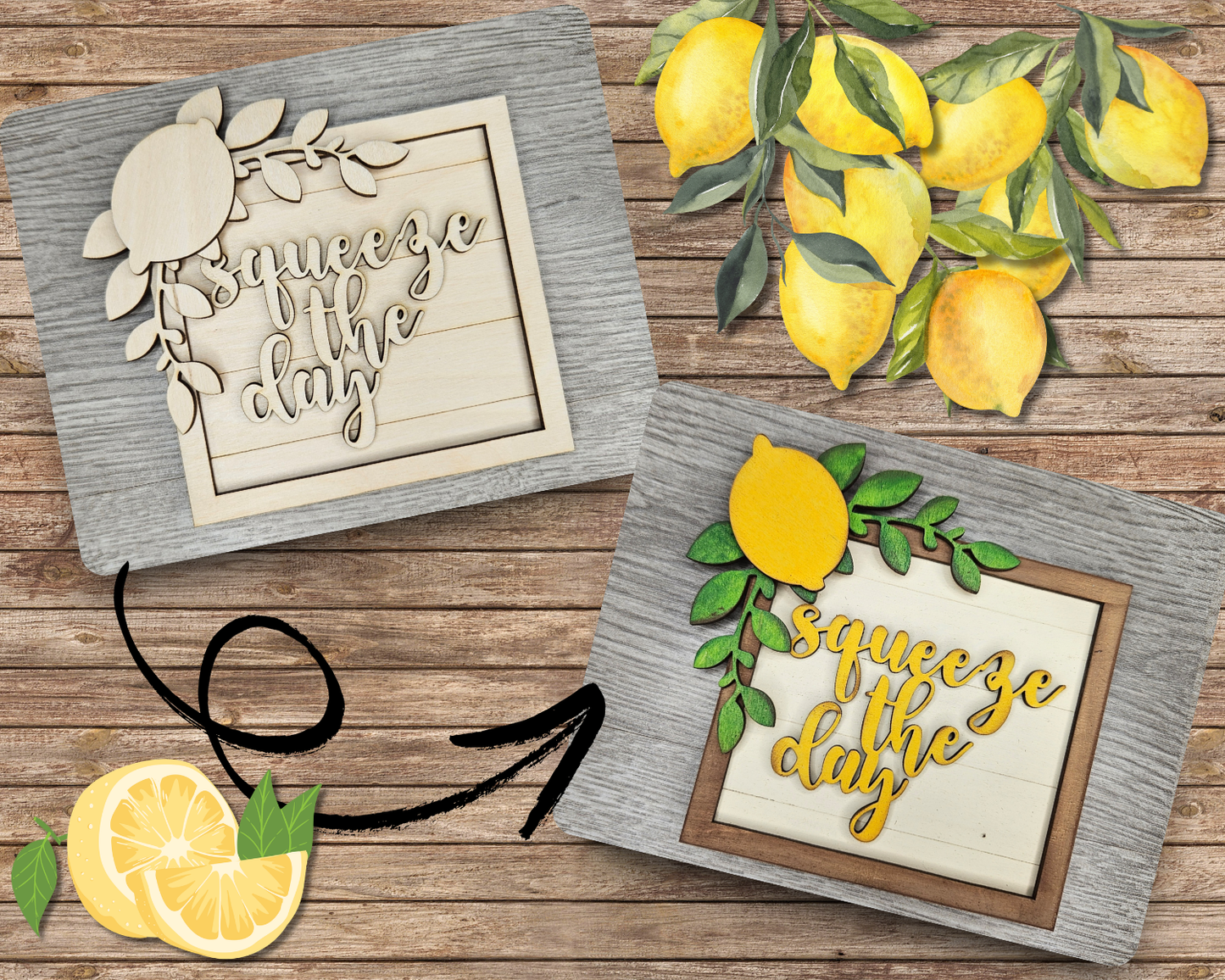 Squeeze the Day Lemon | #4275