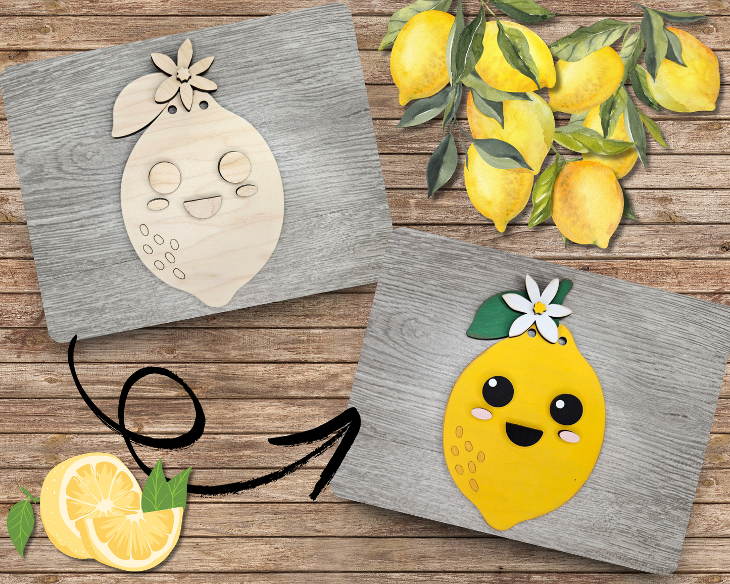 Kids Lemon Craft | #4214