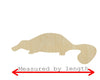 Platypus Cutout Zoo Animal cutouts wood cutouts DIY Paint kit #3829 - Multiple Sizes Available - Unfinished Cutout Shapes