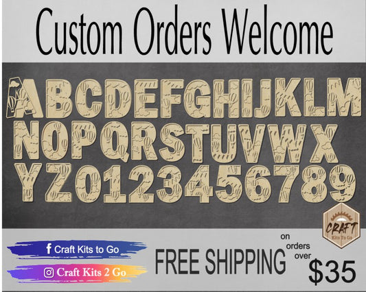 Hot Air Balloon Letters & Numbers | #3397