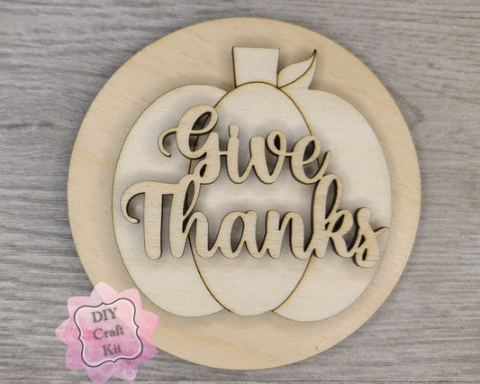 Give Thanks Pumpkin | #4858