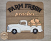 **SHOW OVERSTOCK SALE**  10 inch Farm Fresh Peaches #2678