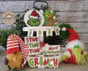Grinch Bunting | Banner | Christmas Decor | Christmas Crafts | Holiday Crafts | DIY Craft Kits | Paint Party Supplies | #2830