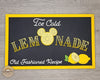 **SHOW OVERSTOCK SALE** 10 inch Mouse Lemonade Sign #3689