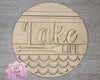 Lake Life Sign | Lakehouse Decor | Summer Crafts | DIY Craft Kits | Paint Party Supplies | #3125