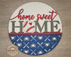 Baseball Welcome Sign | Sports Signs | Home Sweet Home | Crafts | DIY Craft Kits | Paint Party Supplies | #3729