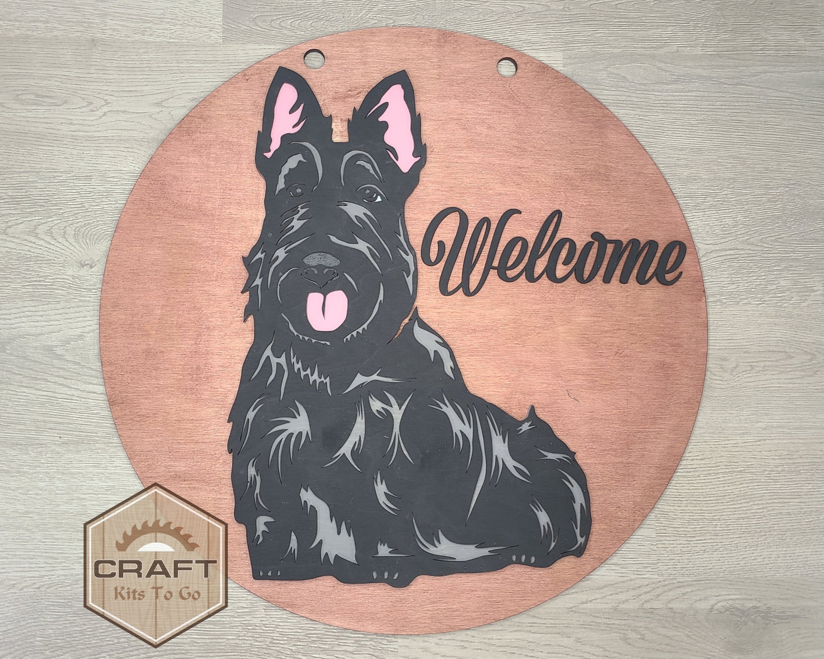 Scottie Interchangeable Sign | BASE KIT | #200005 – Craft Kits 2 Go
