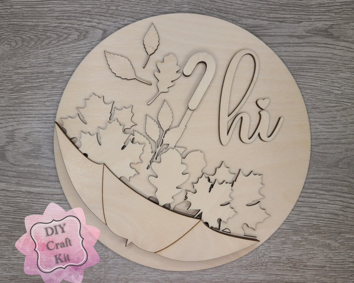 Hello Fall Craft Kit Hello Fall Sign | #2829 – Craft Kits 2 Go