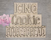 Christmas Stacker | Gingerbread | Baking | Christmas Crafts | Holiday Activities | DIY Craft Kits | Paint Party Supplies | #3848