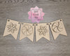 Christmas Bunting | Banner | Christmas Décor | Christmas Craft | Holiday Activities | DIY Craft Kits | Paint Party Supplies | #3849