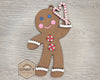 Gingerbread Ornament | DIY Ornaments | Christmas Crafts | Holiday Activities | DIY Craft Kits | Paint Party Supplies | #3941