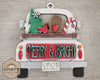 Christmas Ornament Christmas Truck Ornament Holiday DIY Craft Kit Paint kit #3947