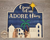 Come Adore Him | Nativity Scene | Savior is born | Christmas Crafts | Holiday Activities | DIY Craft Kits | Paint Party Supplies | #3949