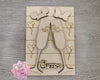 Cheers New Years Sign | New Years Décor | DIY Craft Kits | Paint Party Supplies | #3496 - Multiple Sizes Available - Unfinished Wood Cutout Shapes