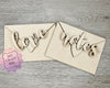 Love Notes | Valentine's Day Crafts | DIY Craft Kit | Feb 14th | DIY Crafts Kits | #3987 Multiple Sizes Available - Unfinished Wood Cutout Shapes