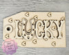 Lucky Tag | St. Patrick's Day Crafts | St. Patrick's day Craft Kits | Paint Party Supplies | #3912 - Multiple Sizes Available - Unfinished Wood Cutout Shapes