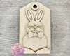 Easter Bunny Tag | Easter Sign | Easter Crafts | Springtime | DIY Craft Kits | DIY Paint Party kit | #3983 Multiple sizing available