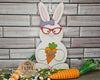 Easter Bunny - GIRL - | Shelf Sitter | Easter Crafts | Easter Decor | Spring Crafts | DIY Craft Kits | Paint Party Supplies | #3981