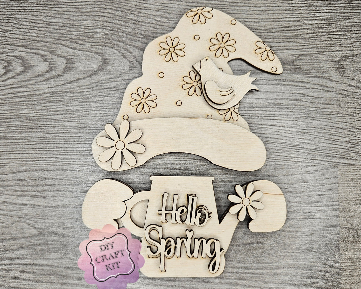 Interchangeable Gnome | GIRL SPRING TOPPER | #200002-3