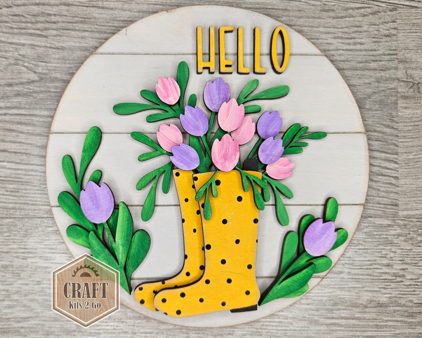 Hello Spring Tulips | #3950