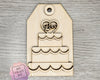 Wedding Cake Tag | Wedding Tag | Wedding Decorations | Special Day | DIY Craft Kits | Paint Party Supplies | Gift Tag | #4022